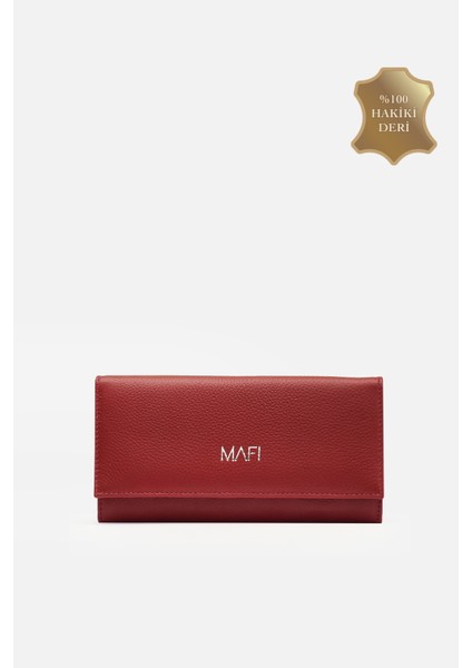 Ram %100 Hakiki Deri Kadın Cüzdan – Mavi/kırmızı/mor/siyah