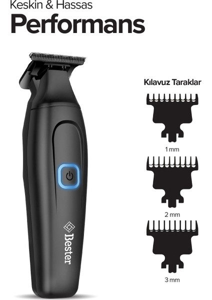 ZC4230 Profesyonel Sakal Ense Şarjlı Tıraş Makinesi - 180 Dk Kullanım, Type-C Hızlı Şarj, Hassas Kesim fiyatları