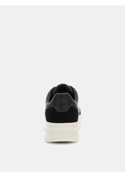 Winno Erkek Siyah Deri Sneaker FMTWI3ELE12-BLACK modelleri