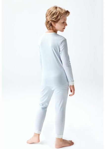 Erkek Çocuk Pijama Takımı Mavi Renk fiyatları