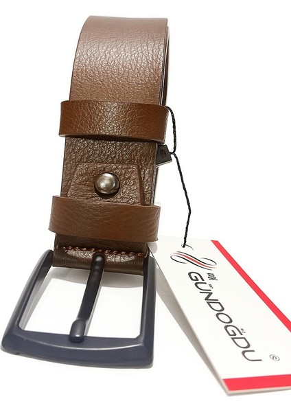 3.5 cm Tek Kat Manda Kahve %100 Orjınal Deri Kemer fiyatları