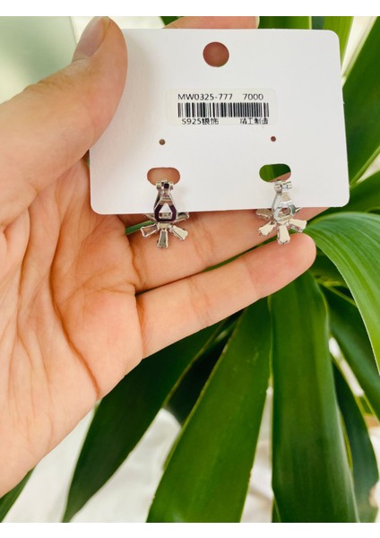 Kar Tanesi Paslanmaz Çelik Kadın Küpe modelleri