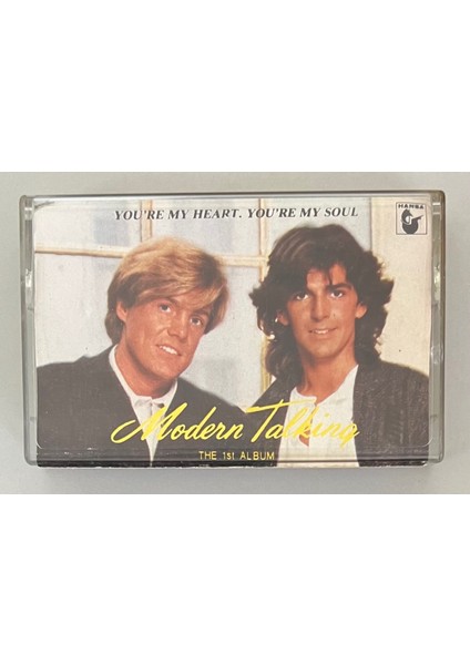 Modern Talking The 1st Album Kaset (Orijnal Dönem Kağıt Türk Baskı Kaset)