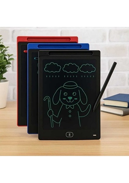 Çocuklar Için Grafik Dijital Yazı ve Çizim Tableti | LCD Ekran, Kalemli, Taşınabilir