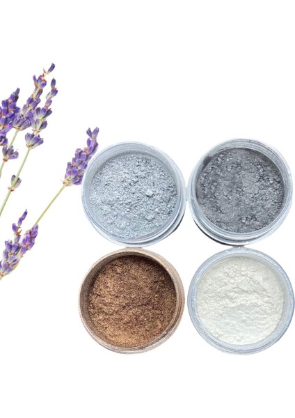 Reçine Sedef Toz Pigment Boya Seti 4X10ML/ Şeffaf Epoksi Reçine Pigment Seti Oje Tırnak