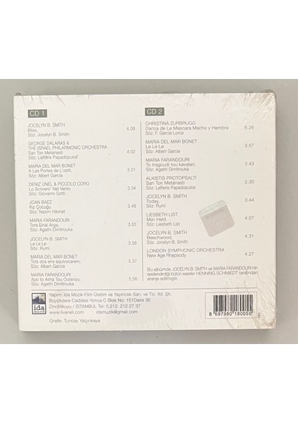 Zülfü Livaneli Dünya Solistlerinden 2 CD (Jelatinli Sıfır Orijnal Dönem Baskı Cd) fiyatları