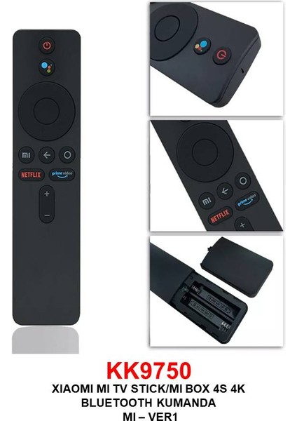 MI TV STICK/MI BOX 4S 4K VER.1 NETFLIX-PRIME LCD KUMANDASI fiyatları