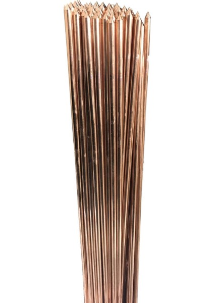Çap 20 mm Boy 100 cm %100 Saf Bakır Topraklama Çubuğu + Klemens Dahil fiyatları