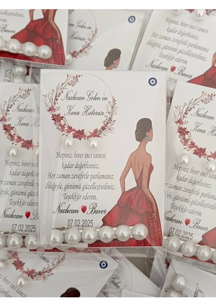 20 Adet Kına Hediyeliği Inci Küpe+Toka fiyatları