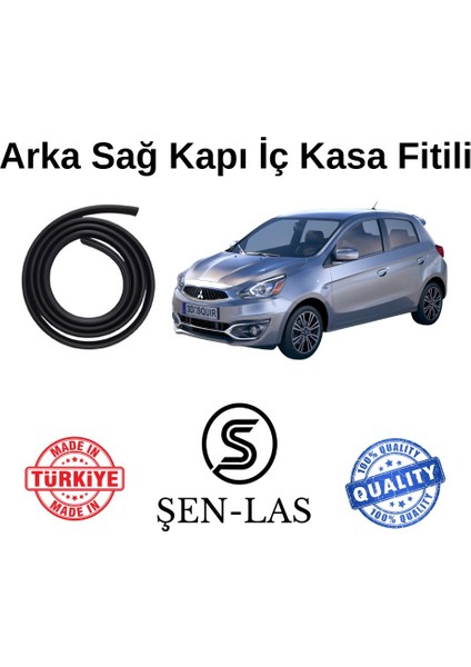 Mitsubishi Spacestar (2013-2018) Şen-Las Sağ Arka Kapı Fitili ŞL22503