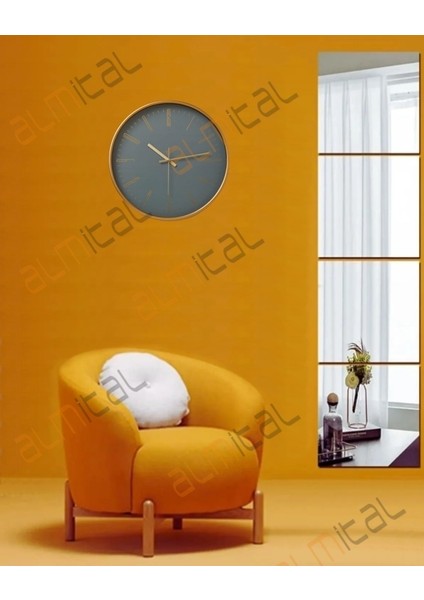 4'lü Takım Kare Ayna - 20cm X 20cm