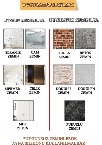 4'lü Takım Kare Ayna - 20cm X 20cm