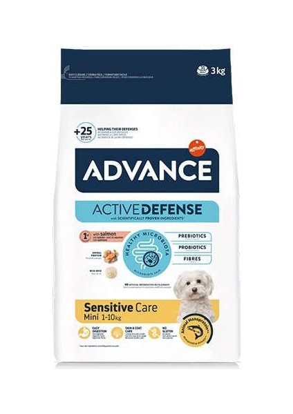 Mini Sensitive Somonlu Küçük Irk Yetişkin Köpek Maması 3 Kg fiyatları