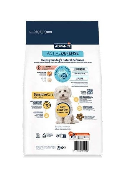 Mini Sensitive Somonlu Küçük Irk Yetişkin Köpek Maması 3 Kg modelleri