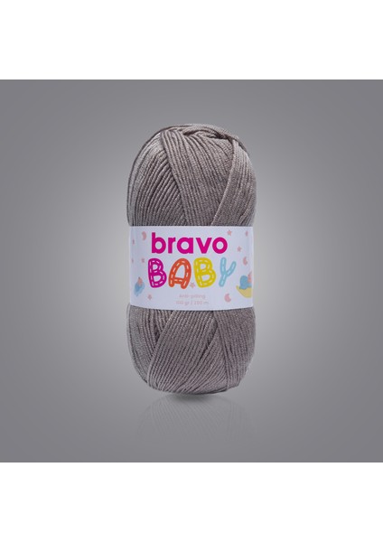 Baby Tüylenmez ( Anti Pilling ) Bebek Yünü 100 gr 250 Metre (Renk Kodu: 960) Vizon fiyatları