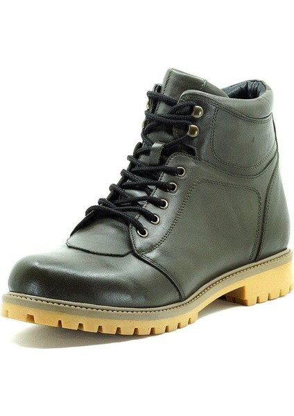 YN2022 Haki Deri Büyük Numara Erkek Bot Özel Seri fiyatları