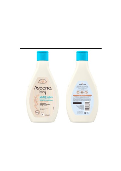 Baby Günlük Bakım Şampuanı 400 ml Hassas Saçlar için Parfümsüz Formül modelleri