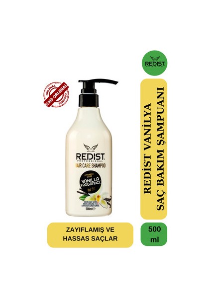Vanilya Şampuan 500 ml Tüm Saç Tipleri için Besleyici ve Nemlendirici Formül fiyatları
