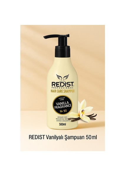 Vanilya Şampuan 500 ml Tüm Saç Tipleri için Besleyici ve Nemlendirici Formül modelleri