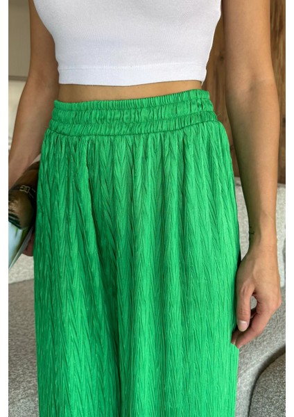 Kendinden Desenli Bol Paça Pantolon (S,m,l,xl Uyumludur) P-00018013 fırsatları