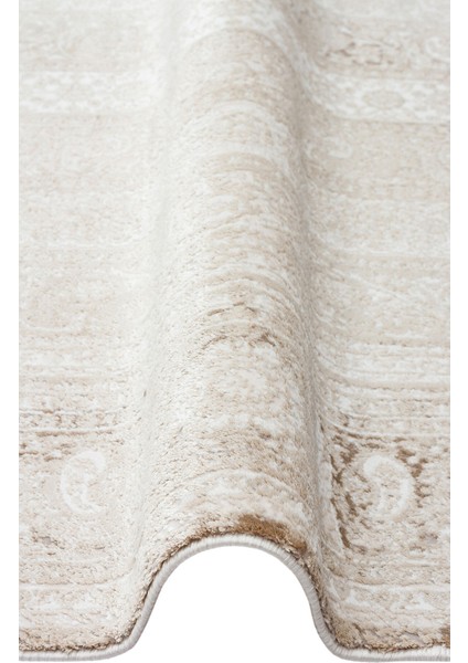 Padona Pdn 01 Bej - Yumuşak Dokulu Sık Dokuma Modern Desenlere Sahip Şık Salon Halısı fiyatları