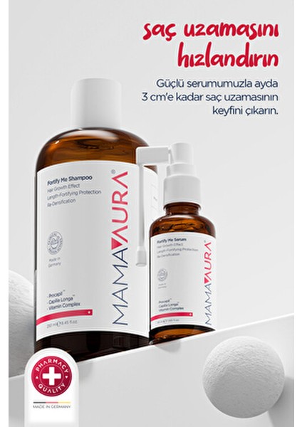 Fortify Me Şampuan 250 ml Dökülen Saçlar için Bitkisel Aktiflerle Zenginleştirilmiş