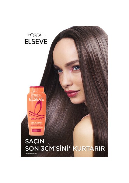 Loreal Elseve Dream Long Onarıcı Bakım Şampuan 5'li Set 360 ml Kırılma Önleyici Tüm Saçlar için fırsatları