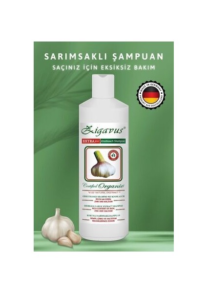 Extra Plus Sarımsaklı Şampuan 450 ml Saç Dökülmesine Karşı Etkili Bitkisel Formül fiyatları