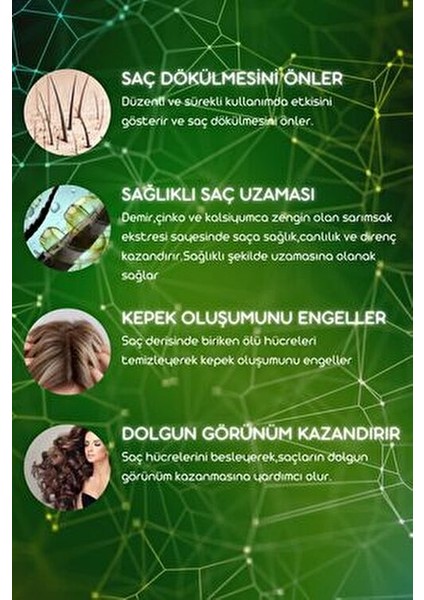 Extra Plus Sarımsaklı Şampuan 450 ml Saç Dökülmesine Karşı Etkili Bitkisel Formül modelleri