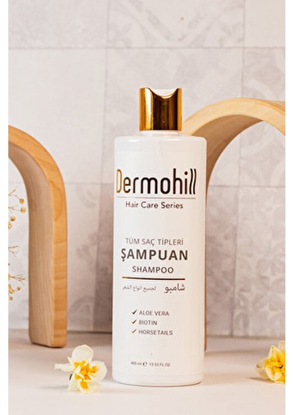 Nemlendirici Şampuan 400 ml Kuru ve Sağlıksız Saçlar için At Kuyruğu Ekstresi ile indirimleri