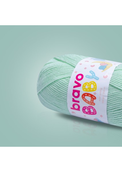 Baby Tüylenmez ( Anti Pilling ) Bebek Yünü 100 gr 250 Metre (Renk Kodu:310) Cam Göbeği