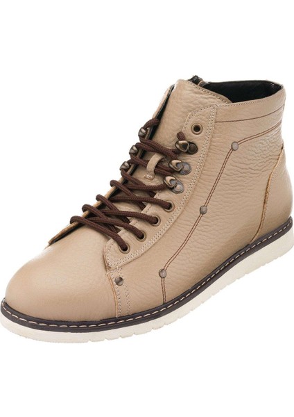 Vizon Termo Taban Büyük Numara Dana Derisi Rahat Geniş Kalıp Üst Kalite Erkek Bot
