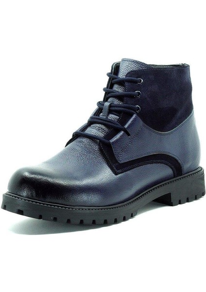 45 - 46 - 47 - 48 -49 - 50 YNS2002 Lacivert Büyük Numara Dana Derisi Rahat Geniş Kalıp Erkek Bot fiyatları