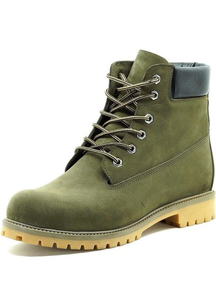 Haki Nubuk Timberland Stil Kışlık Büyük Numara Erkek Bot Sıcak Astar Rahat Geniş Kalıp 48 fiyatları