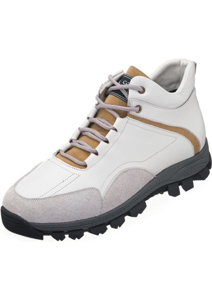 45,46,47,48,49,50 Numaralarda GG1406 Beyaz Trekking Taban Yeni Sezon Üst Kalite Büyük Numara Erkek Deri Bot