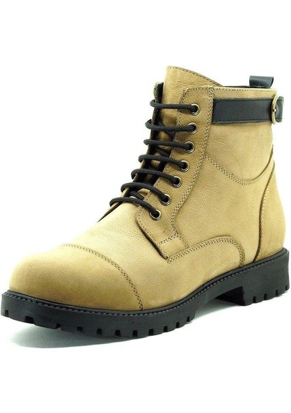 EF703 Kum Dana Nubuk El Işçiliği Rahat Geniş Kalıp Özel Seri Erkek Bot fiyatları