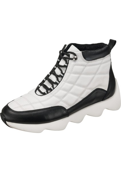 24 Kasım Beyaz Dana Derisi Erkek Bot Rahat Geniş Kalıp Özel Seri