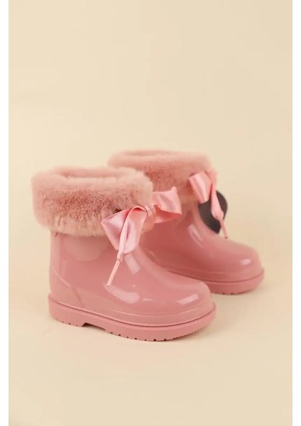 22-30 Numara Bımbı Soft Yağmur Çizmesi - Pembe