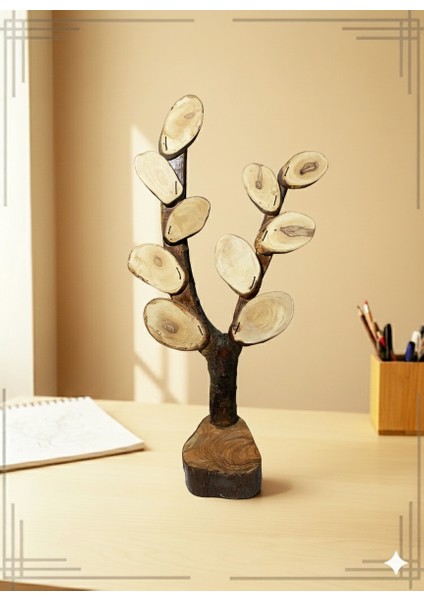 Öğretmenler Için Özel Tasarım Sınıf Ağacı Hediyesi Isimli Zeytin Ağacından