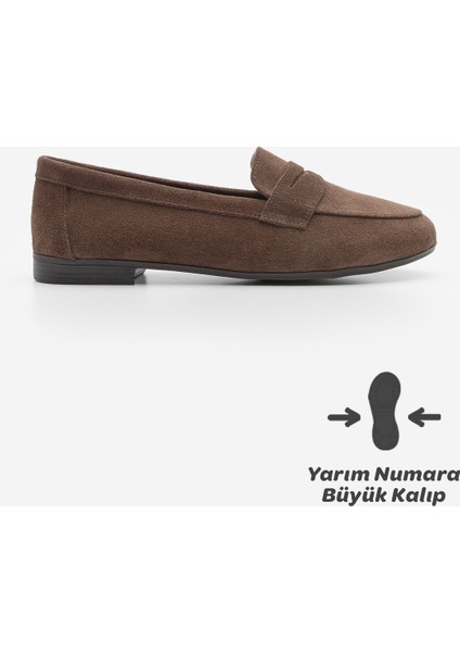 Kadın Hakiki Deri Loafer Günlük Ayakkabı Rosme modelleri