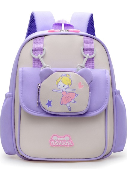 Çocuk Okul Çantası Kız Sevimli Hafif Omurga Koruması Karikatür Sırt Çantası Bebek Sırt Çantası Anaokulu Okul (Yurt Dışından)