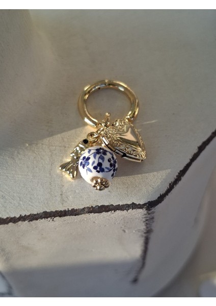 Mavi Tasarım Charm Küpe modelleri