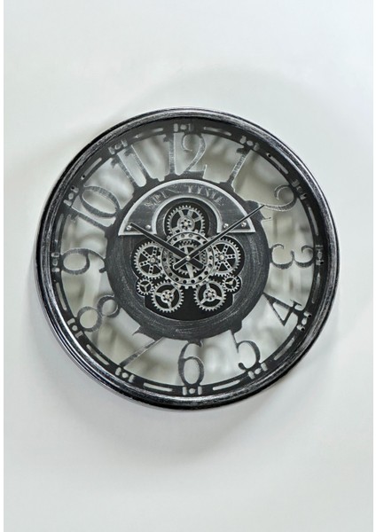 Eskitme Modern Duvar Saati