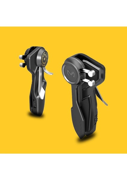 Tablet Uyumlu 6 Parmak Tetik Pubg Mobile Joystick Siyah Tetik fırsatları