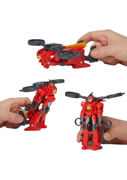 Earthspark Tek Adımda Dönüşen Figur Terran Twıtch modelleri