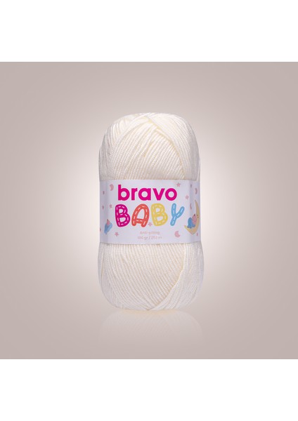 Baby Tüylenmez ( Anti Pilling ) Bebek Yünü 100 gr 250 Metre (Renk Kodu: 180) Krem fiyatları