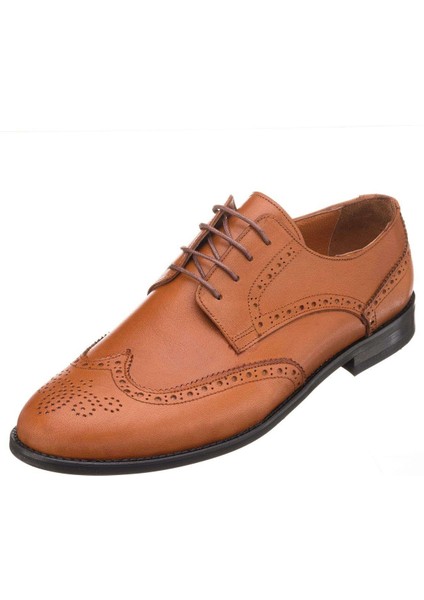 45,46,47,48,49,50 Numaralarda NR1958 Taba Analin Erkek Ayakkabısı