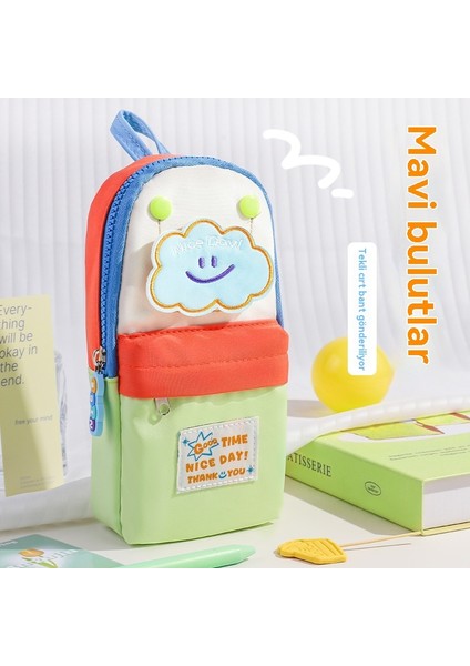 Ilkokul Öğrencileri Için Yeni Küçük Okul Çantası Büyük Kapasiteli Kırtasiye Çantası Kalem (Yurt Dışından) fiyatları