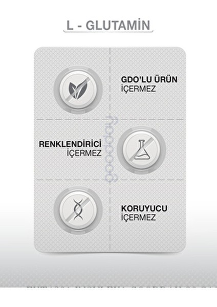 L-Glutamin 30 Saşe 5000 mg Sporcular için Amonyağı Temizleme Takviyesi