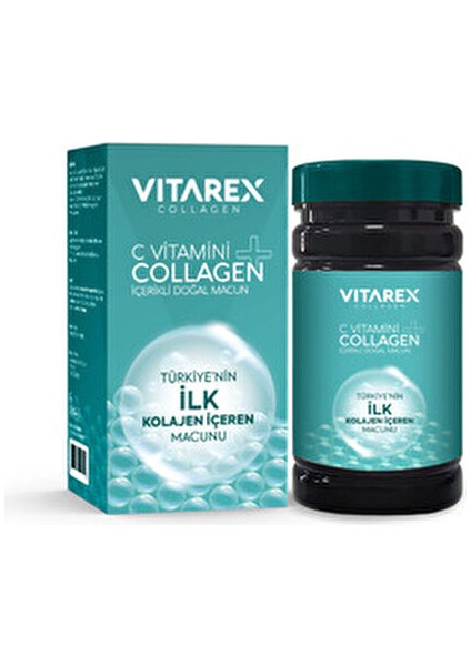 C Vitamini ve Kolajen İçeren Doğal Macun 250 gr Sporculara Özel Türkiye Menşeli modelleri